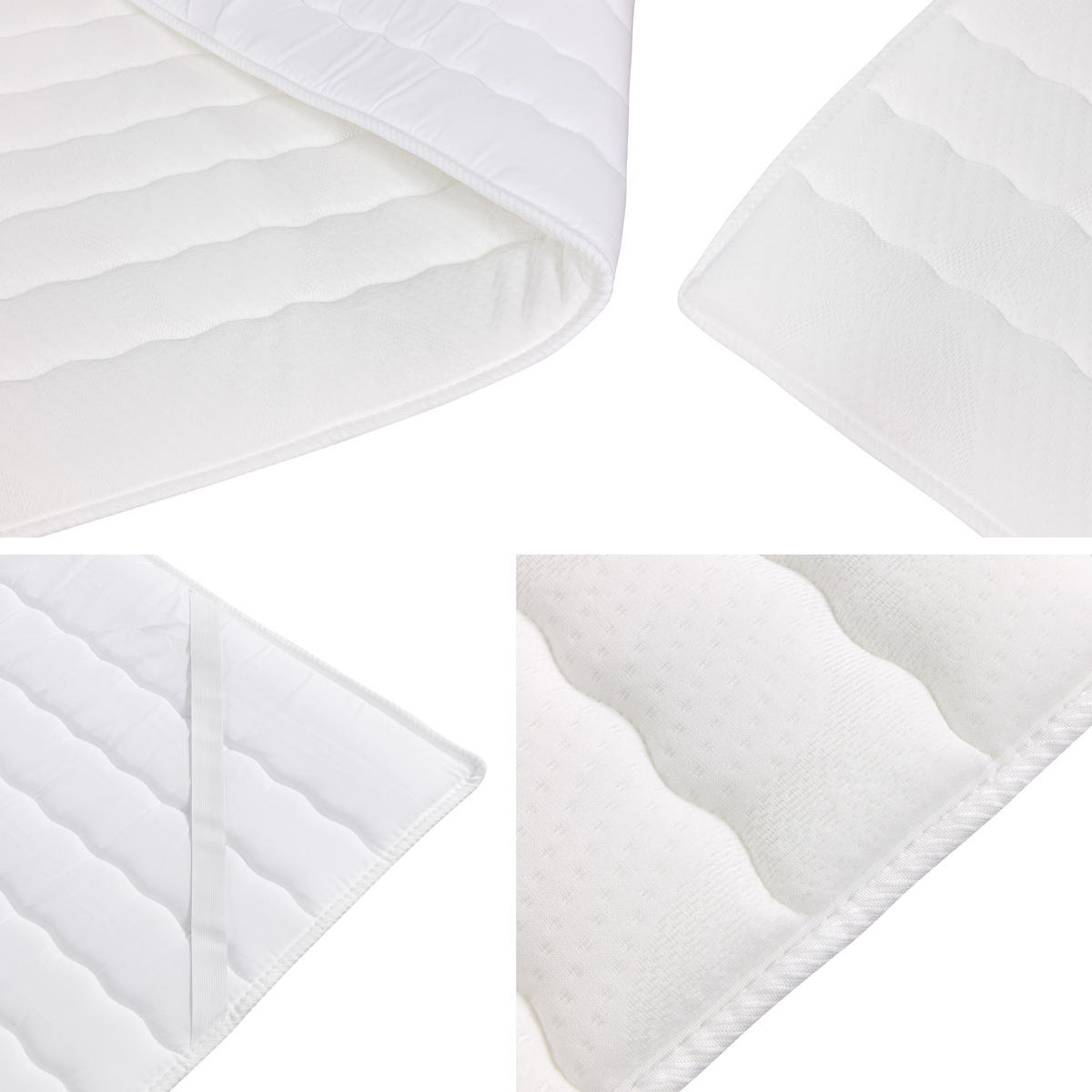 BOXBETT Wood 7 - Grün, Holz/Textil (180/200cm) - MIRJAN24