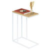 BEISTELLTISCH DEBORA - Weiß/Sonoma Eiche, Holzwerkstoff (26/46/61cm) - IDIMEX