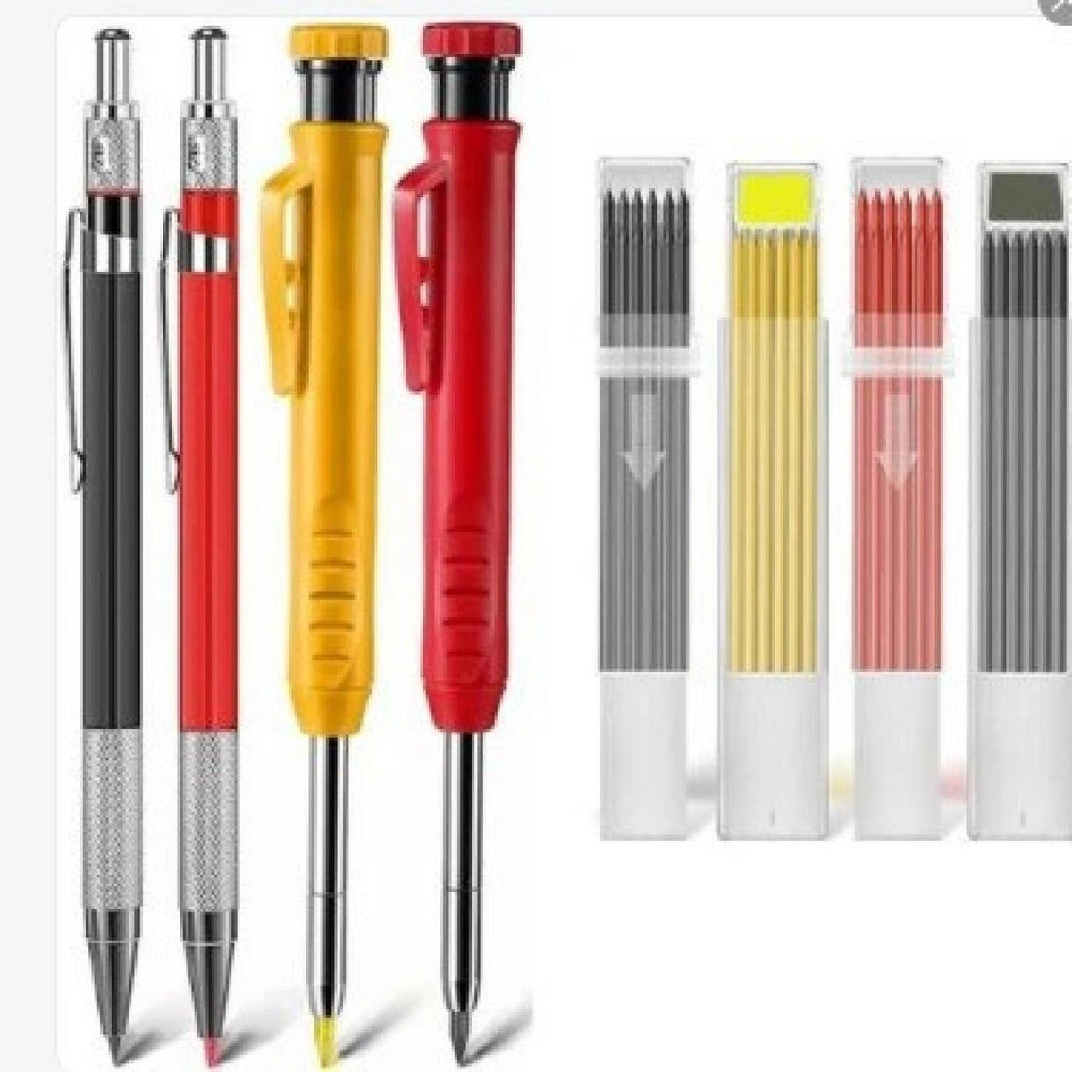 BOHRER – 12er-Set – Kohlenstoffstahl – für Holzschnitzerei und Bastelarbeiten - Braun, Metall (27/17/1.8cm) - DCA