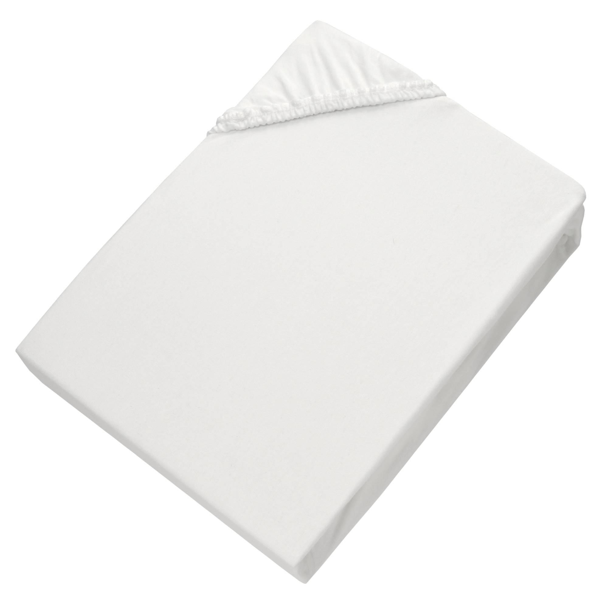 SPANNBETTLAKEN PREMIUM - Weiß, Textil (200/200cm) - Esprit
