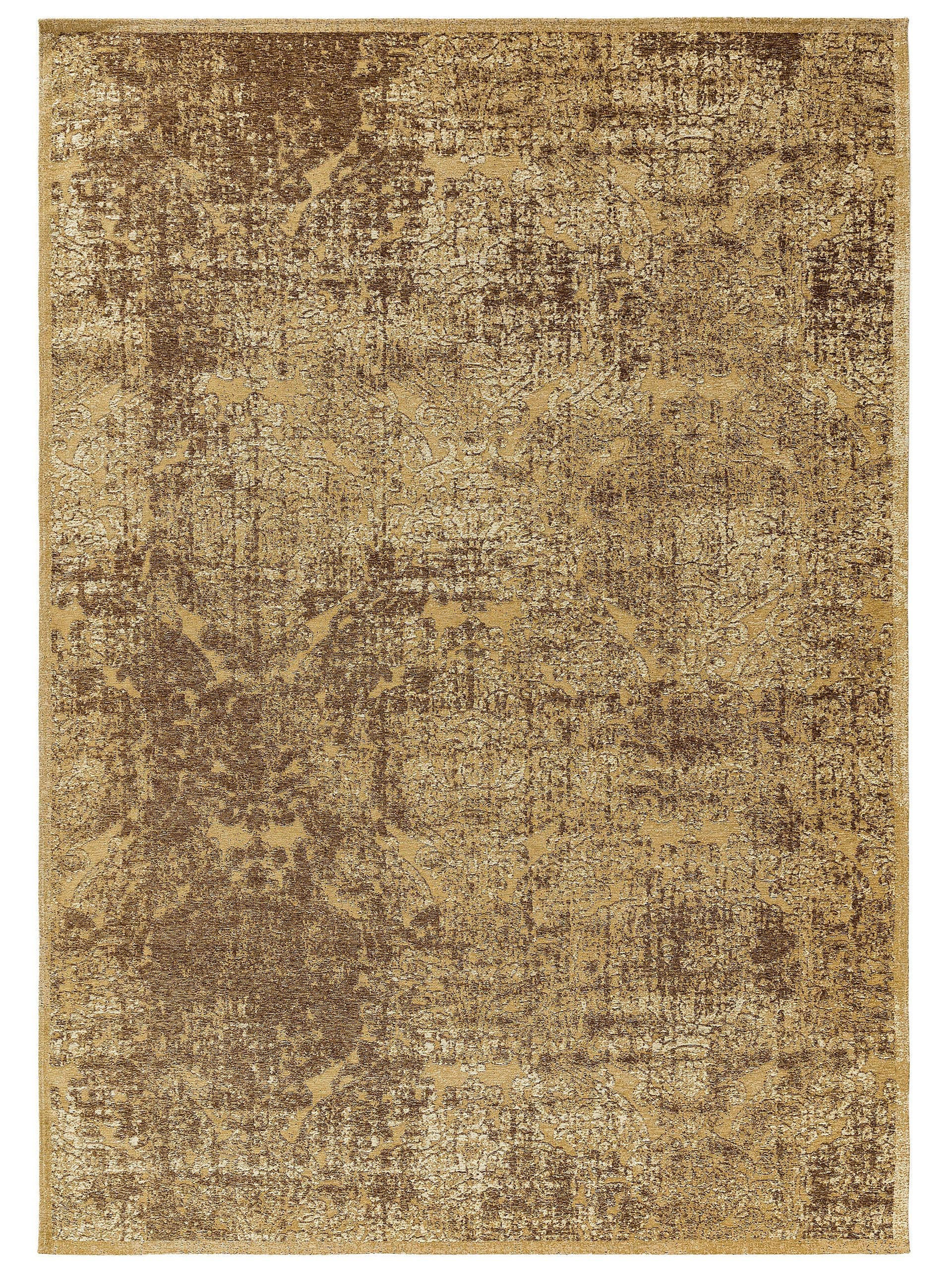 FLACHGEWEBETEPPICH Frencie Braun 80x165 cm - Braun, Textil (80/165cm) - benuta Nest