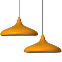 PENDELLEUCHTE Champion x2 35/20 - Gelb, Metall (35/20cm) - Bamyum