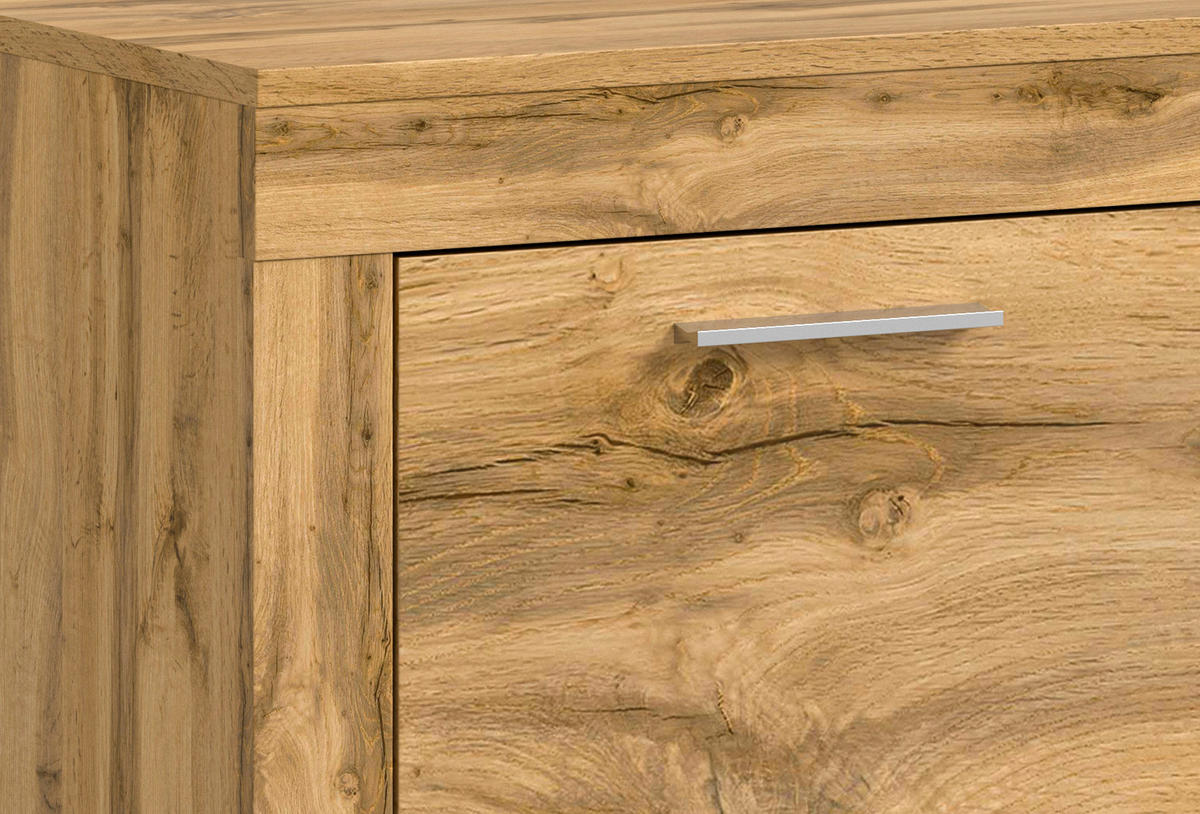 LOWBOARD JAM (B/H/T: ca. 160/37/40 cm) in Wotan Eiche Nachbildung/Wotan Eiche Nachbildung - Eiche Wotan, Holzwerkstoff (160/37/40cm)