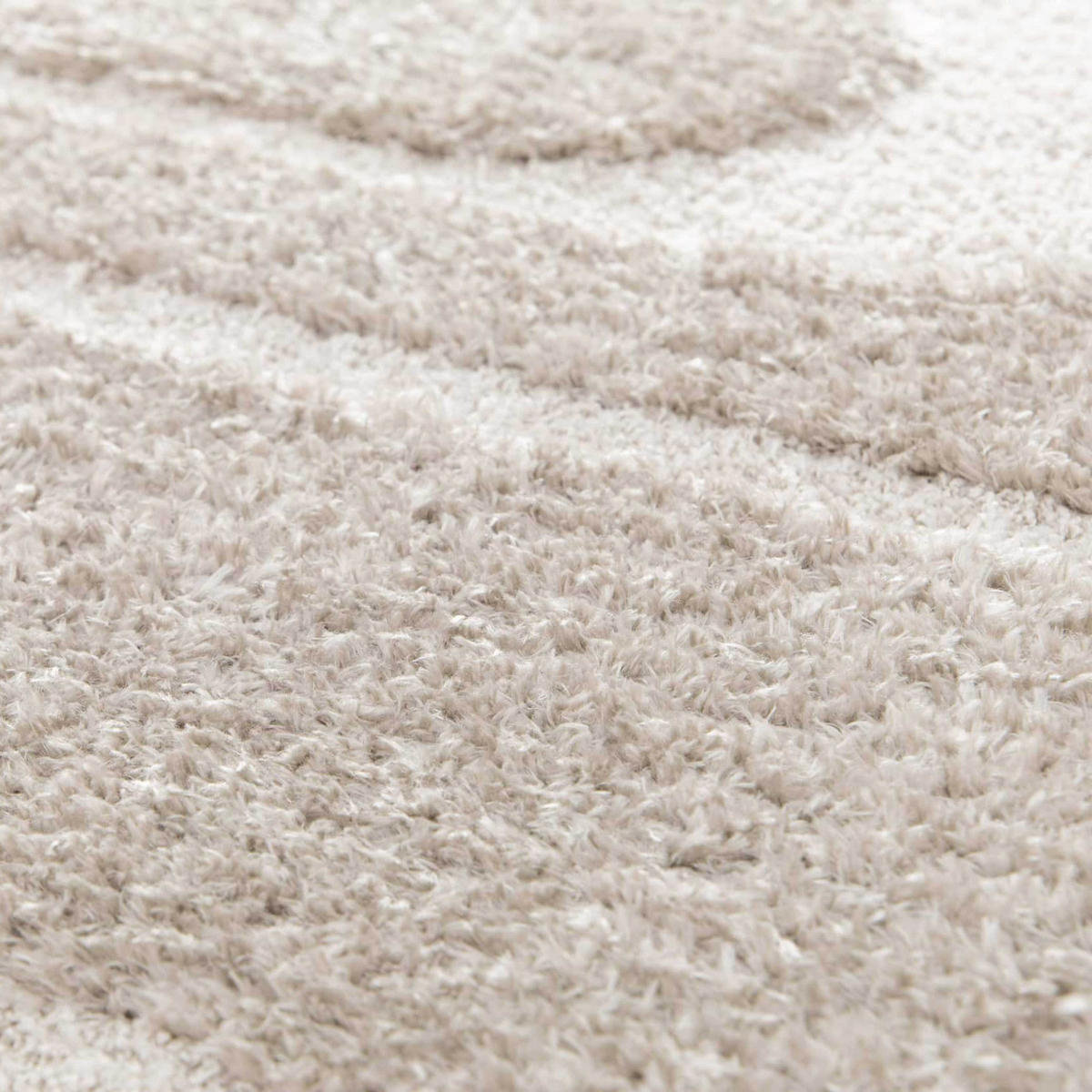 TEPPICH, Taupe - Taupe, Textil (160/230cm) - Oviala