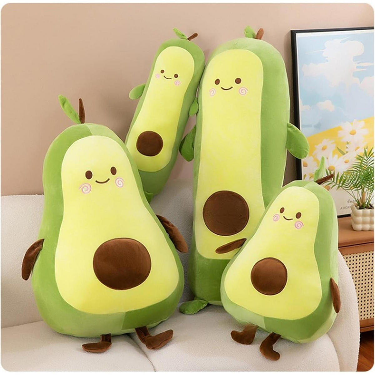 KUSCHELTIER Avocado 35 cm - Grün, Textil (15/35cm)