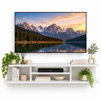 TV-ELEMENT Pivot Weiß - Weiß, Holzwerkstoff (29.5/23.2/120cm) - Decorotika