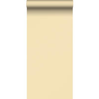 TAPETE Leinen-Optik 53 cm x 10 m - Gelb, Papier (53/0.1cm) - Sanders & Sanders