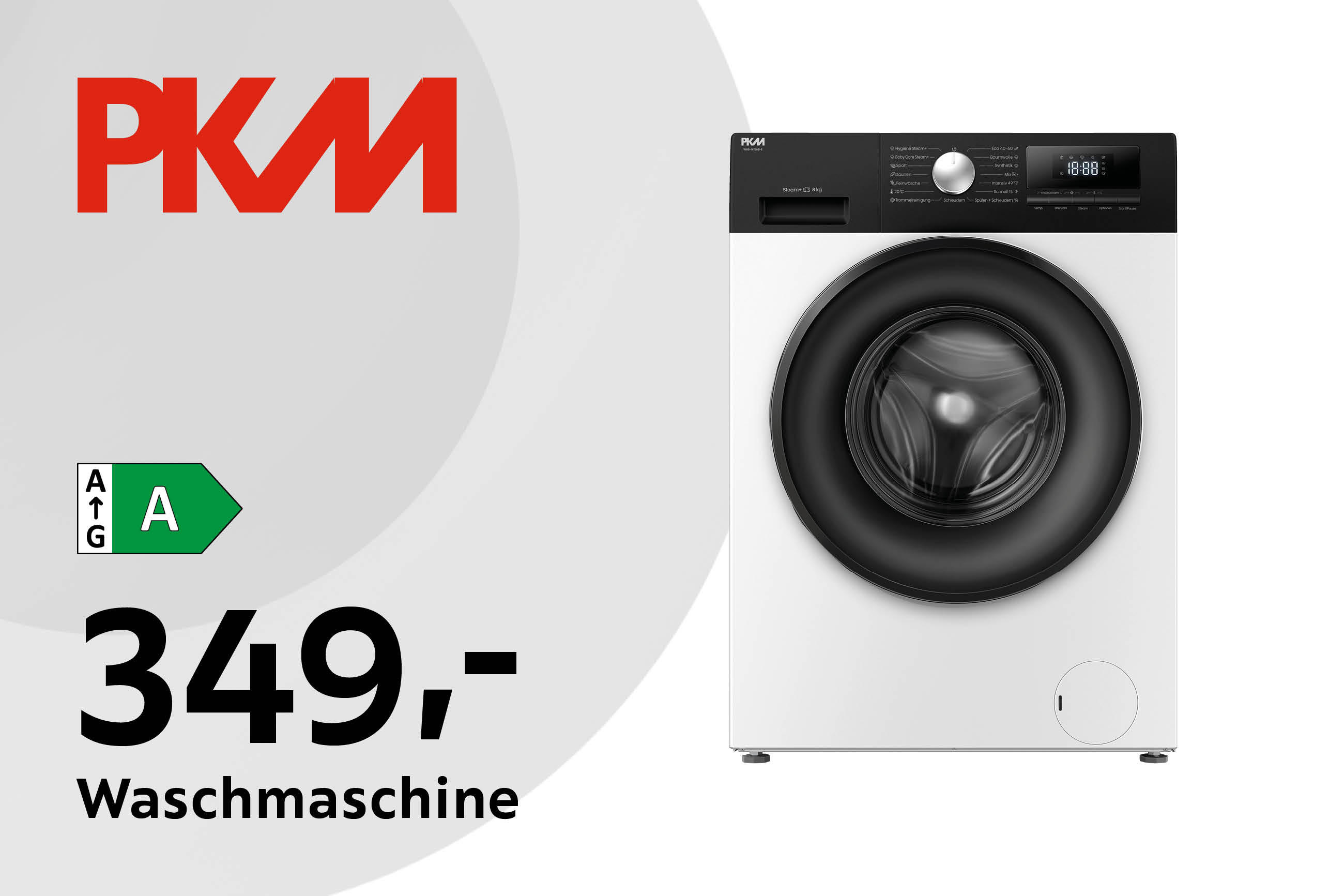 Waschmaschine von PKM für 349€
