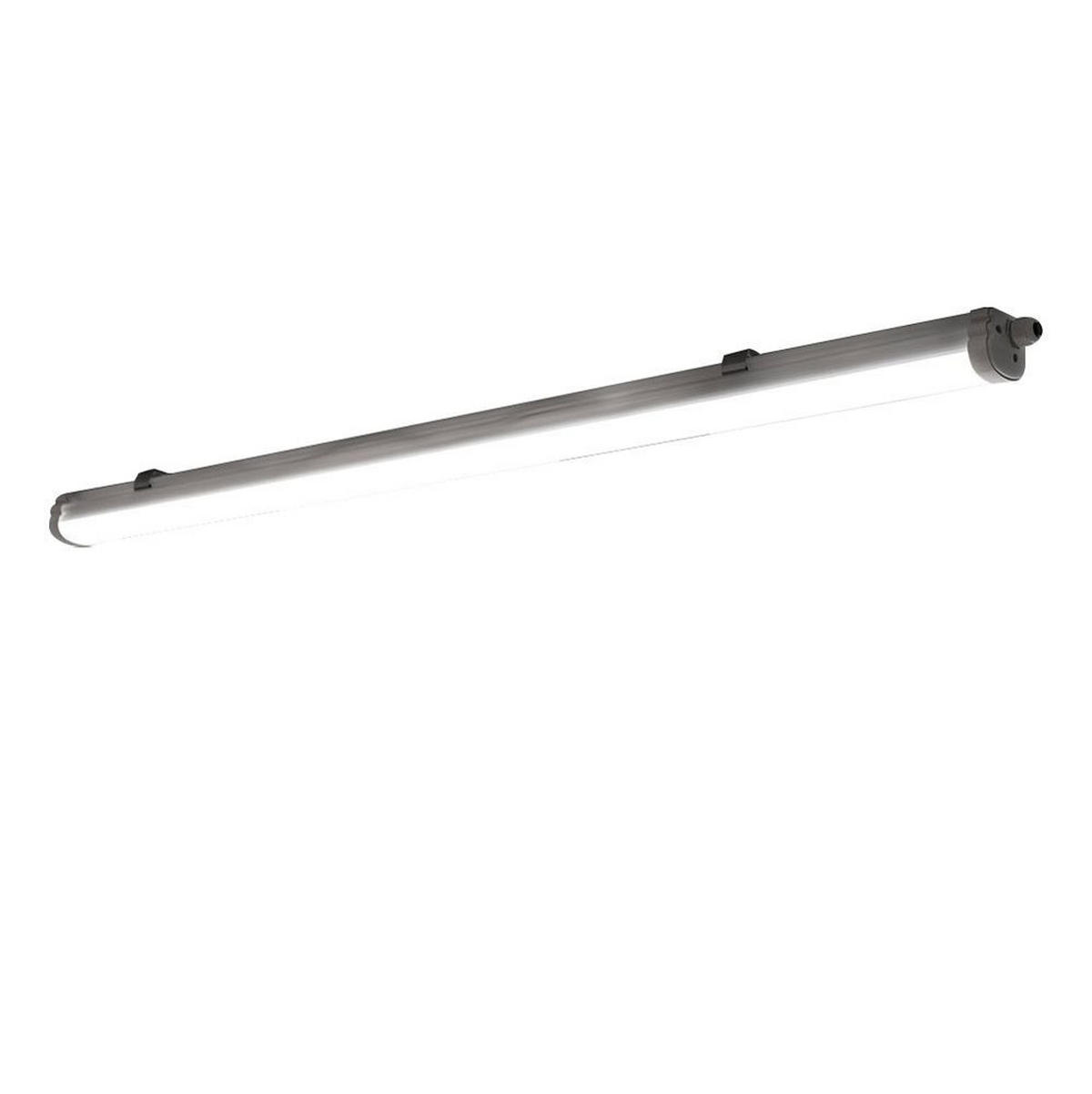 LED DECKENLEUCHTE Wannenleuchte Weiß - Weiß, Kunststoff (120/6.5/5.8cm)