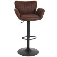 BARHOCKER Dunkelbraun - Dunkelbraun, Textil (50/110/45cm) - MCW