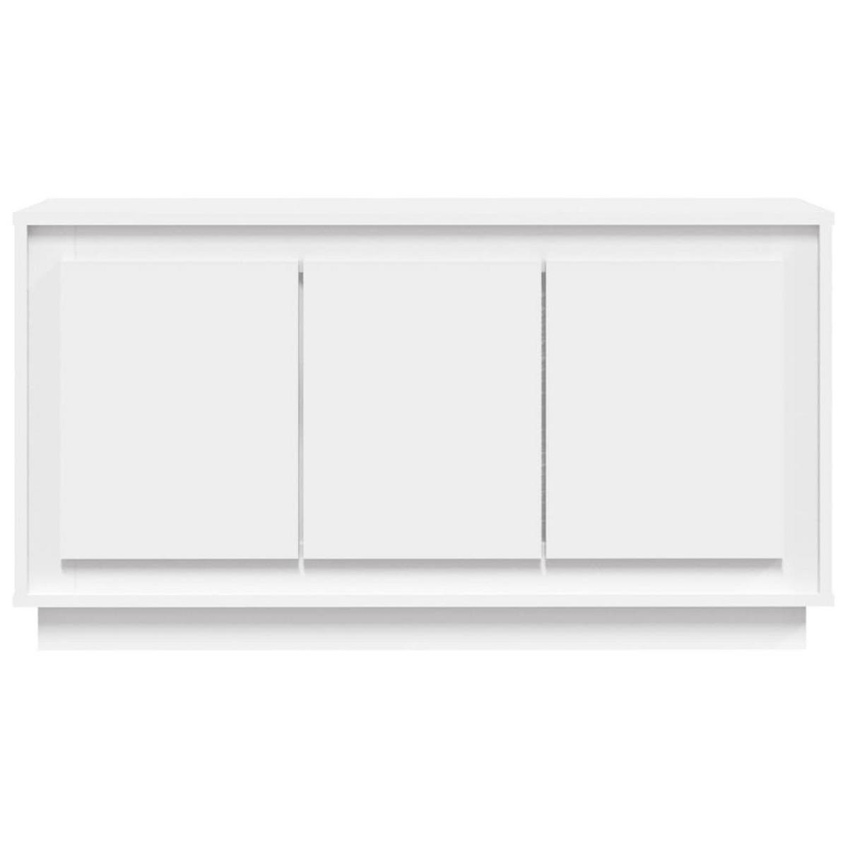 SIDEBOARD Weiss 102/35/55 Cm Holzwerkstoff - Weiß, Holzwerkstoff (35/55/102cm) - vidaXL
