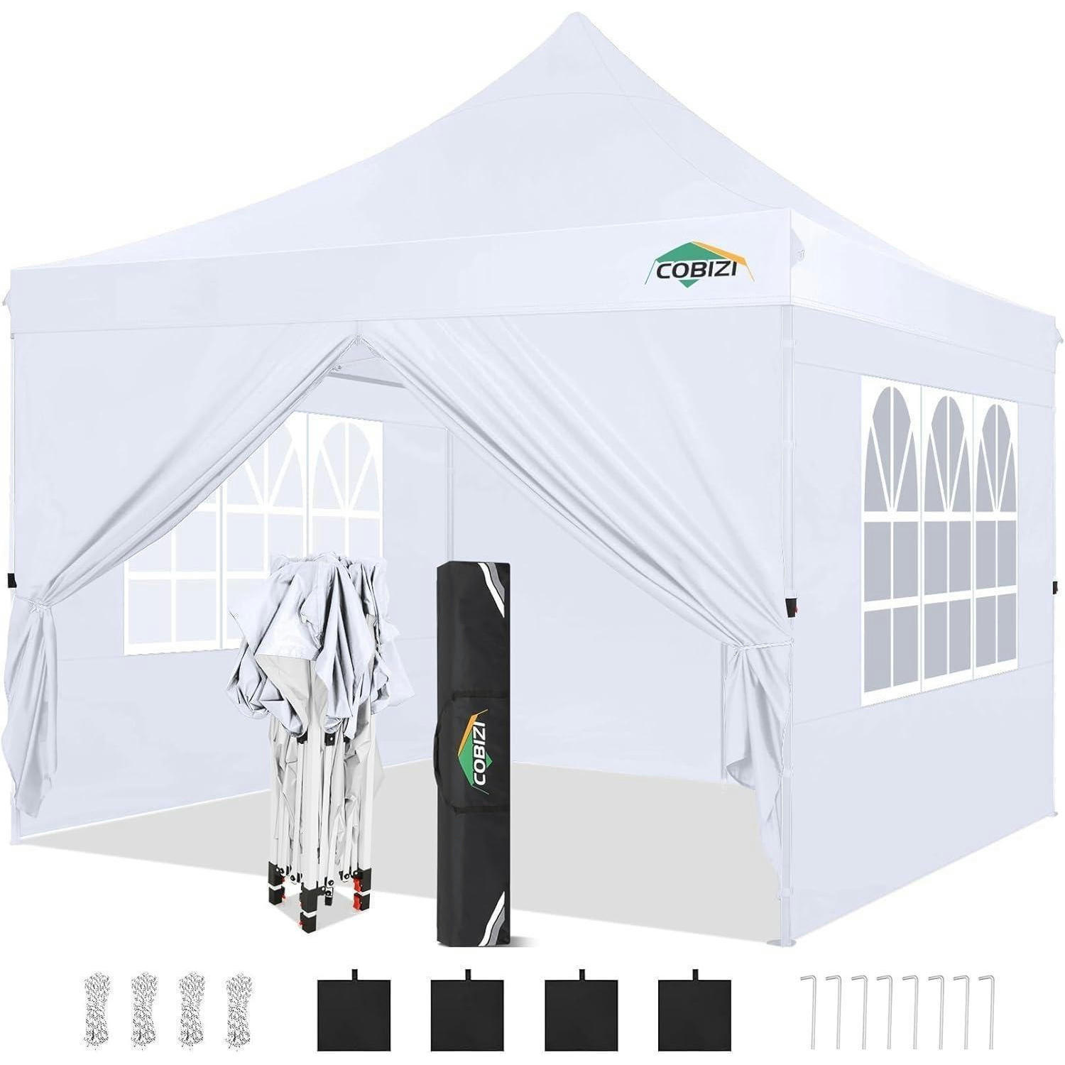 XXXLutz Faltpavillon Weiß 299.7x315x299.7 cm