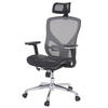 BÜROSTUHL Schwarz, Grau - Schwarz/Grau, Textil (63/126/60cm) - MCW