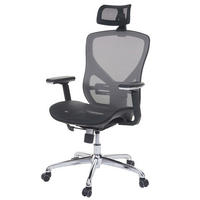 BÜROSTUHL Schwarz, Grau - Schwarz/Grau, Textil (63/126/60cm) - MCW
