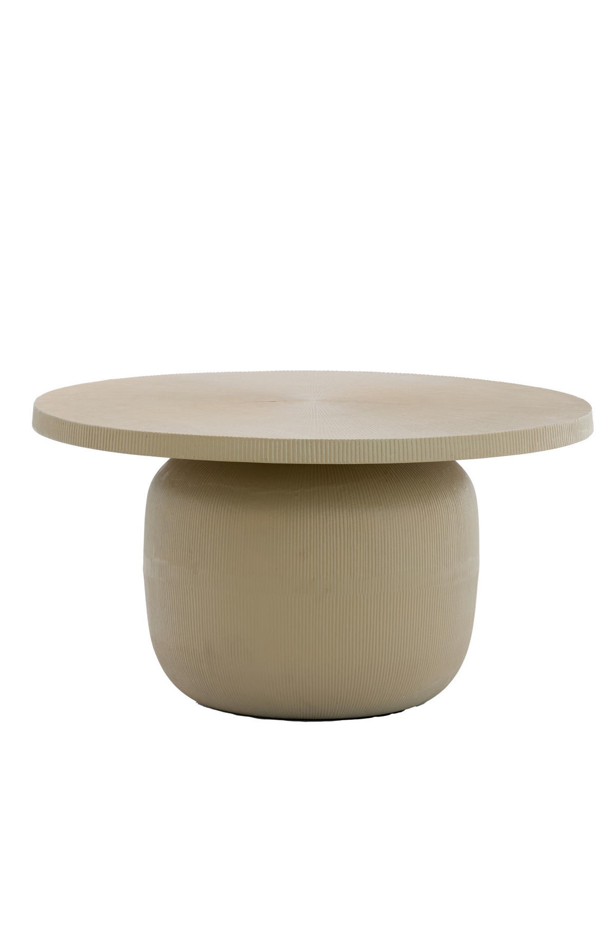 COUCHTISCH Tigran Braun Ø75,5/41,5 cm - Braun, Metall (75.5/75.5/41.5cm) - Light & Living