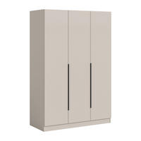 KLEIDERSCHRANK 3-türig KOPENHAGEN (B/H/T: ca. 120/181/52 cm) in Kaschmir/Kaschmir - Kaschmir, Holz (120/181/52cm)