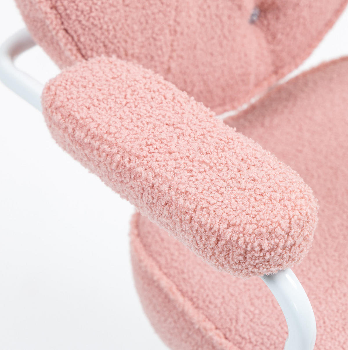 BÜROSTUHL höhenverstellbar mit Wippfunktion Pink - Pink, Kunststoff (61.5/101/63cm) - Meubliv