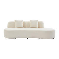 SOFA ohne Schlafmöglichkeit - 3 Personen-Sitzer - Stoff - Beige - - Beige, Textil (230/76/80cm) - Vente-Unique