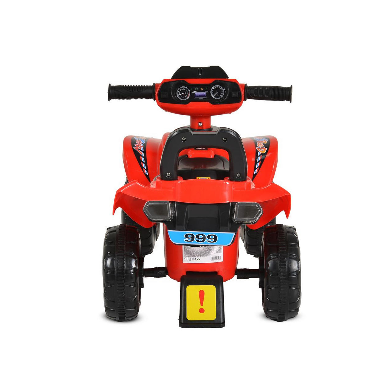 RUTSCHER No Fear 999 rot Rückenlehne Melodien Licht Kunststoffreifen - Rot, Kunststoff (60/30/38cm) - Moni