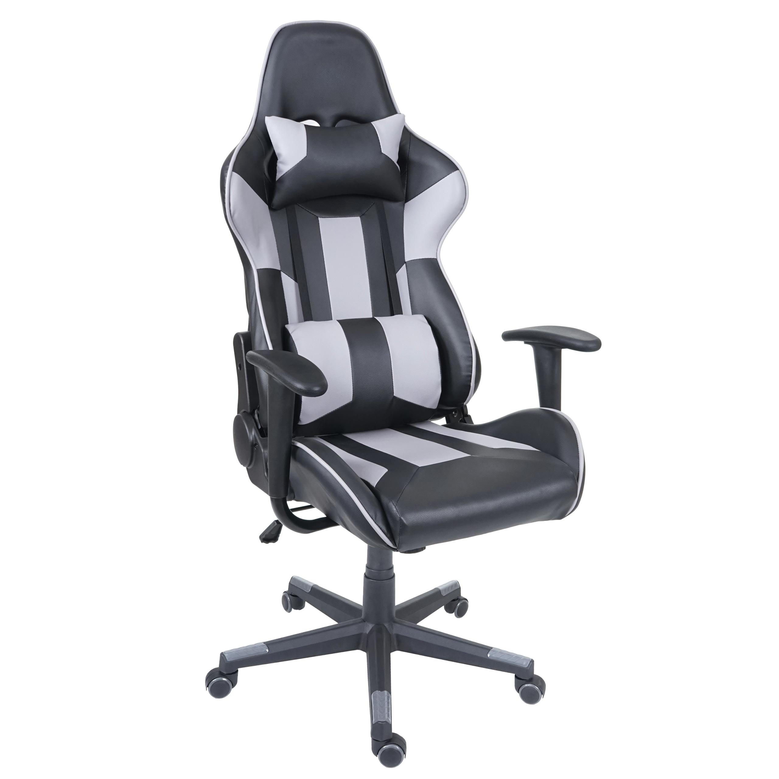 BÜROSTUHL Schwarz, Grau - Schwarz/Grau, Textil (67/136/69cm) - MCW