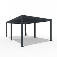 PERGOLA Classic 4 x 6 M Aluminium freistehend anthrazit - Anthrazit, Metall (400/255/600cm) - WEIDE