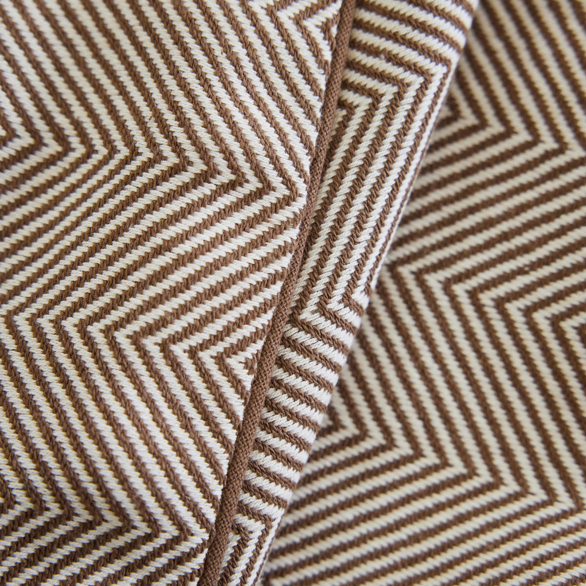 TISCHDECKE Catron - Braun, Textil (180/130/1cm) - home&you