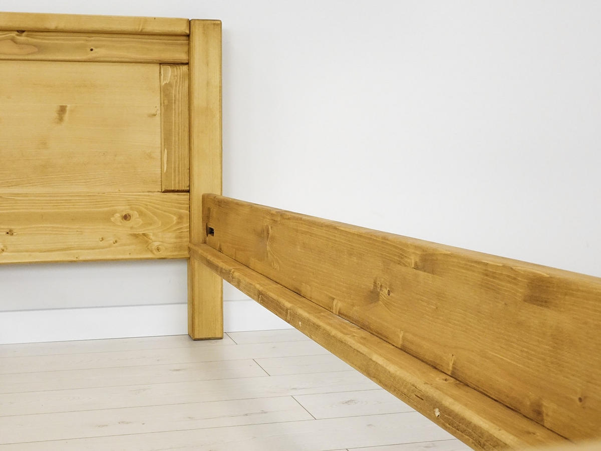 BETT aus Massivholz Sara - Honig, Holz (90/200cm) - Seart