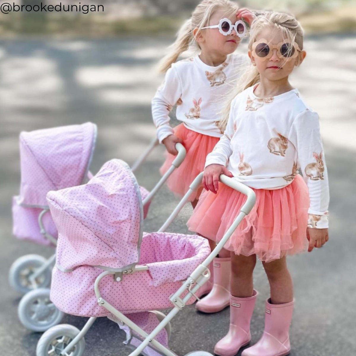 PUPPENWAGEN, Rosa, 64cm - Pink, Holzwerkstoff (37/64/56cm) - Teamson Kids