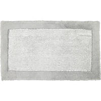 BADTEPPICHE LUXURY HOME TWO-TONE 590 PLATIN - 76 - Grau, Textil (60/100cm) - Cawö