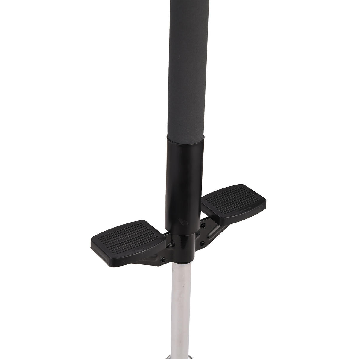 POGO-STICK - Schwarz, Kunststoff/Textil (24/6cm) - Relaxdays