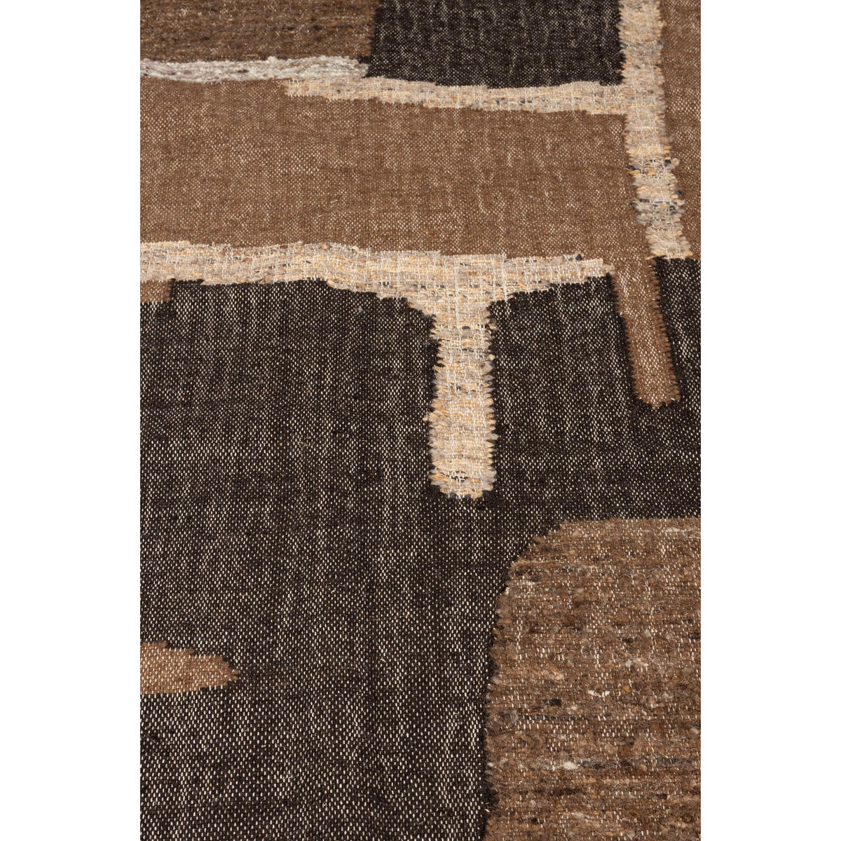 TEPPICH Briton 160x230 cm Braun - Braun, Textil (160/230cm) - Dutchbone