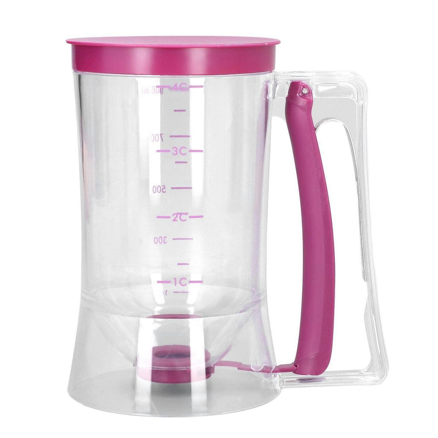 TEIGPORTIONIERER mit Skala 900ml - Pink, Kunststoff (0.9L)