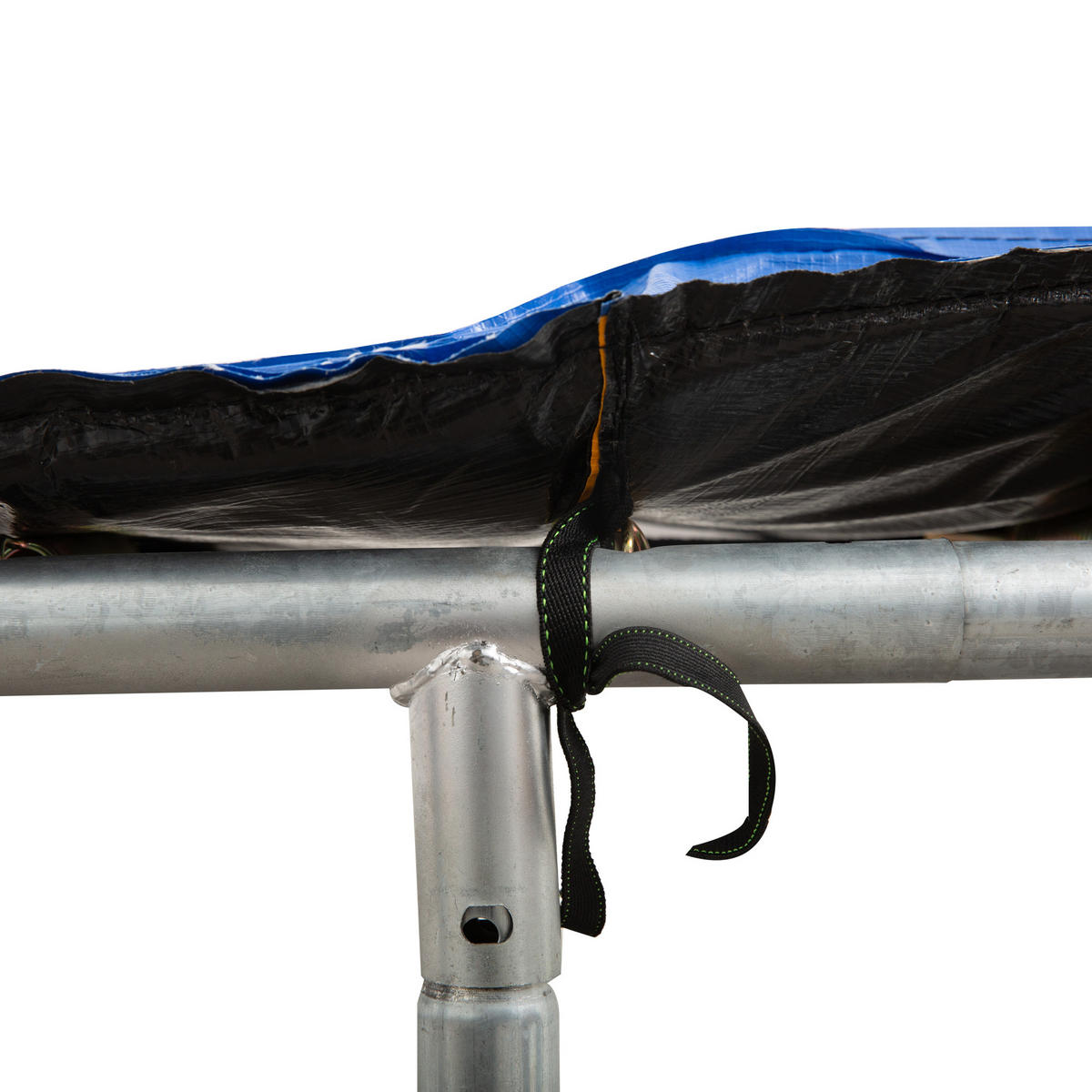 RANDABDECKUNG, PE, Mehrfarbig, Ø305 cm - Blau/Gelb, Kunststoff (305/305cm) - HOMCOM