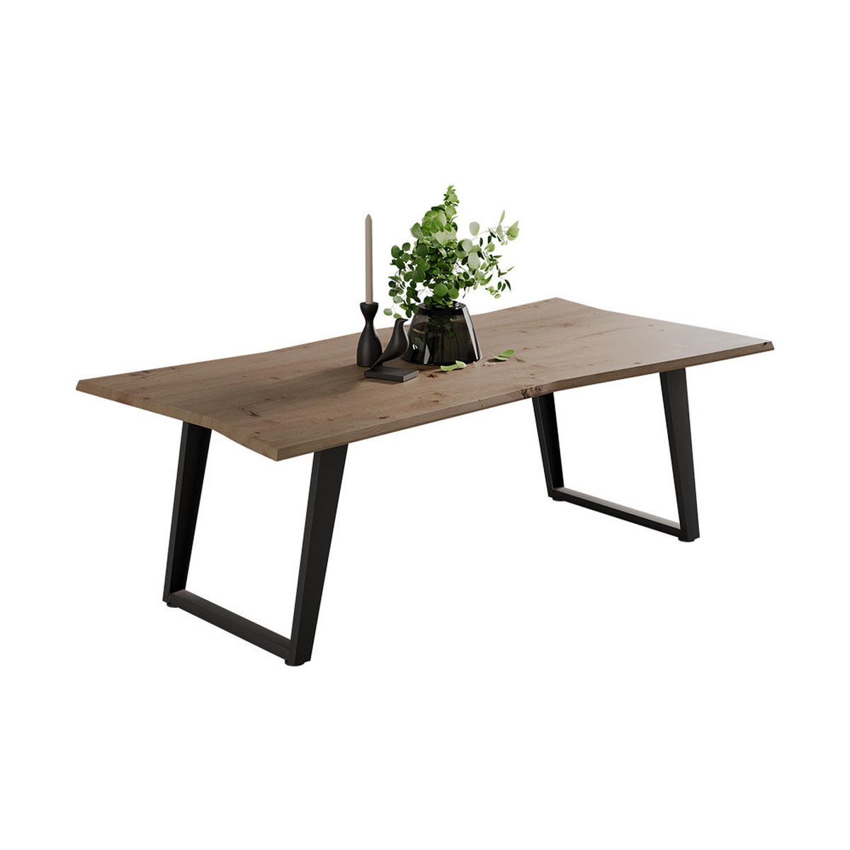 COUCHTISCH Yan Artisan 120 x 60 cm - Hellgrau, Holzwerkstoff (60/120/40cm) - Vicco