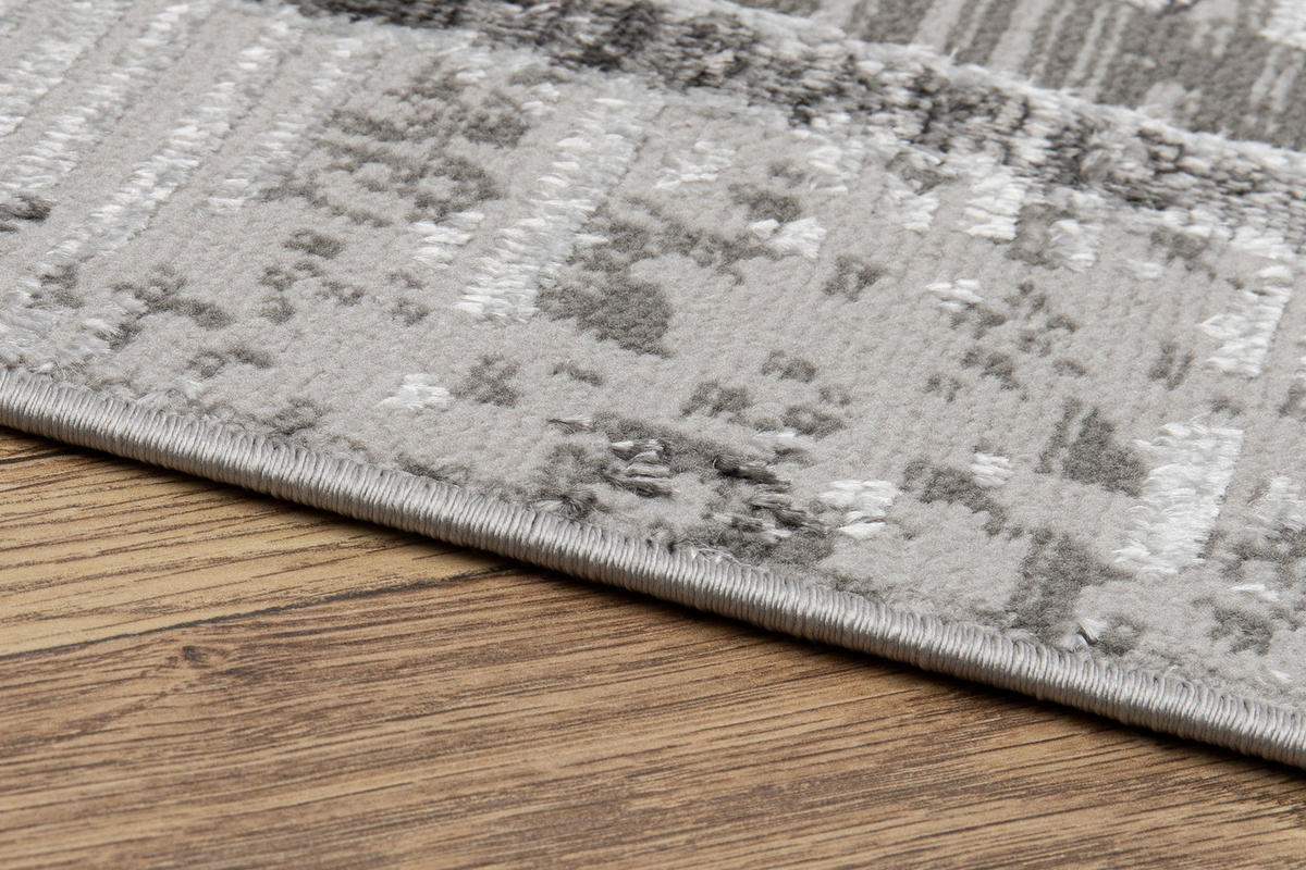 TEPPICH ARES Grau Beige 180/250 cm - Beige/Grau, Kunststoff (180/250cm) - Tapiso