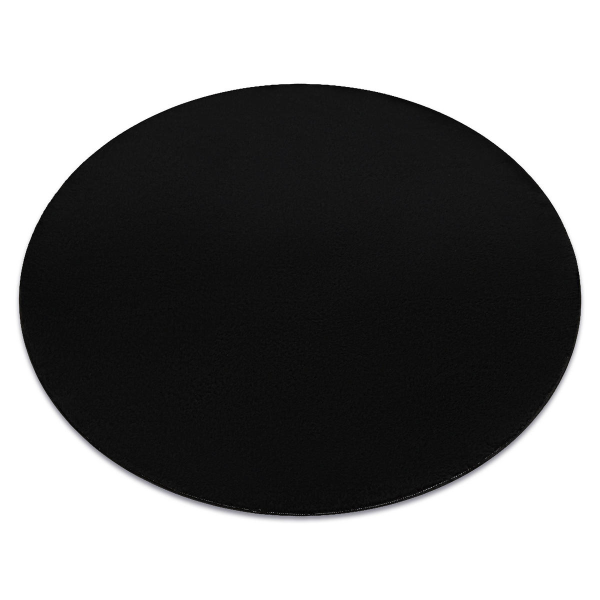 TEPPICH Lindo 60 cm - Schwarz, Textil (60/60cm) - rugsX