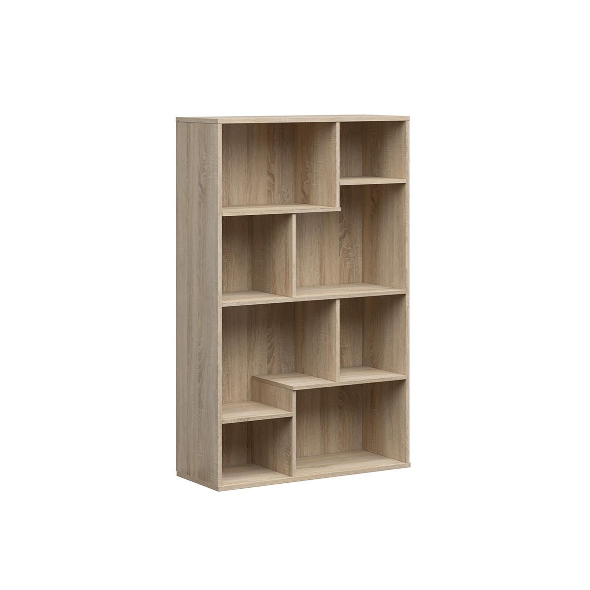 BÜCHERREGAL Edwin Holz - Braun, Holzwerkstoff (87.5/140/33.5cm) - Petits-meubles