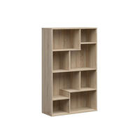 BÜCHERREGAL Edwin Holz - Braun, Holzwerkstoff (87.5/140/33.5cm) - Petits-meubles