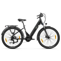 E-BIKE Touroll Urbano 3 – Leistungsstarker Mittelmotor für mühelose Fahrten - Grau, Metall (78cm) - Touroll