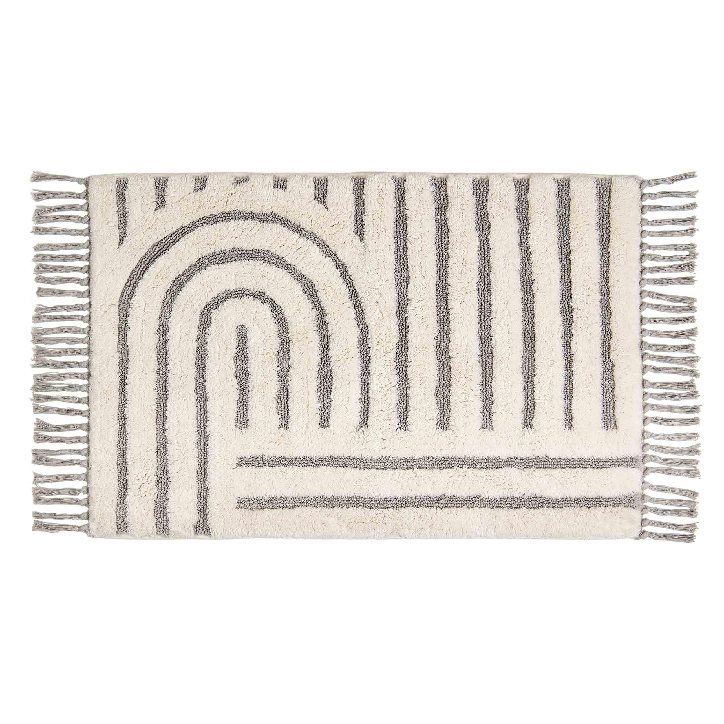 BADEMATTE BAHAMAS - Beige, Textil (67/110cm) - Schöner Wohnen