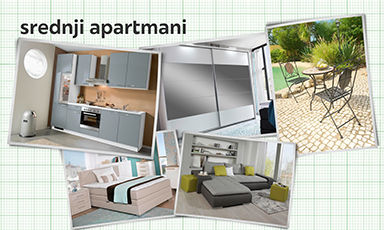 opremanje srednjeg apartmana