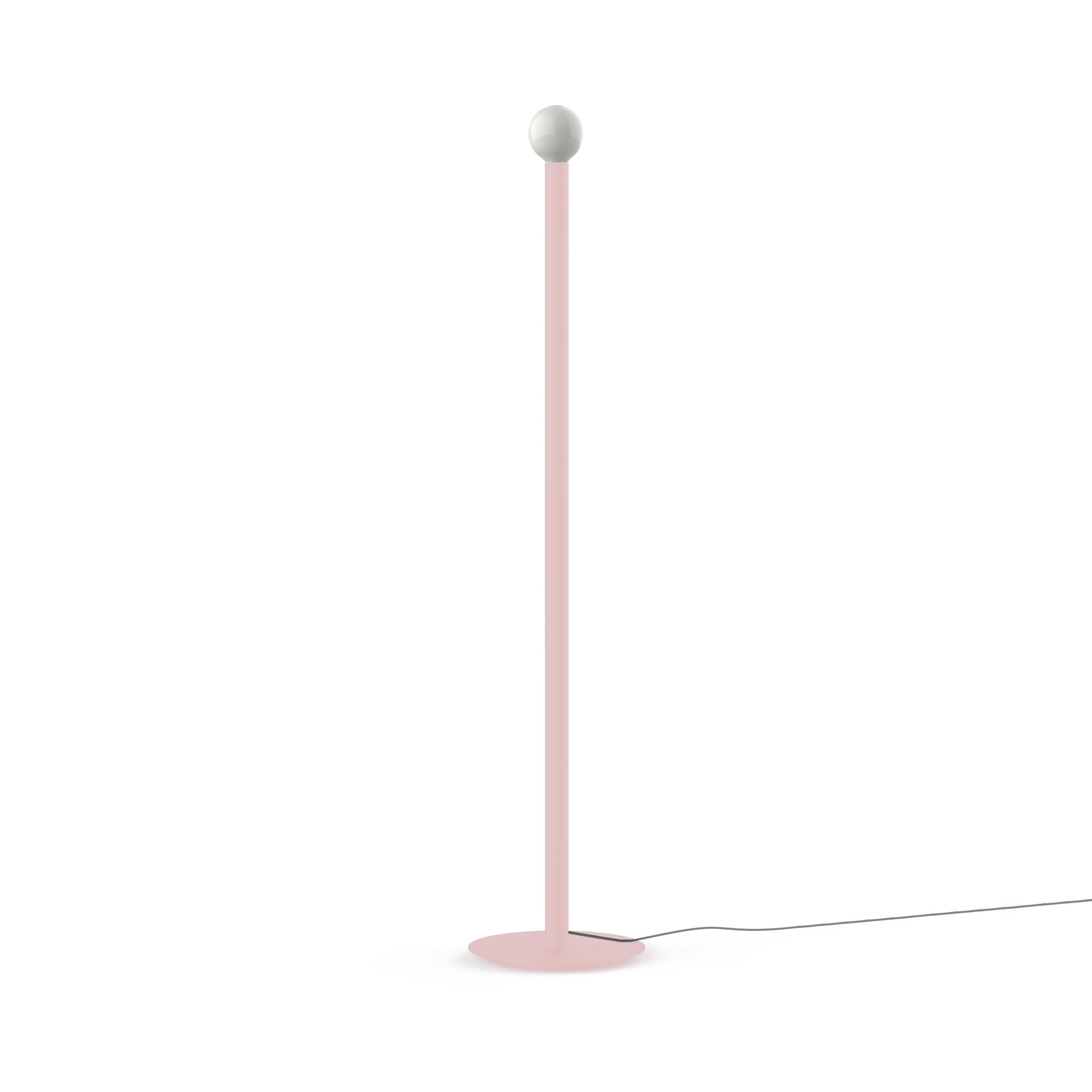 STEHLEUCHTE - Pink, Metall (40/40/165cm) - Lumicom