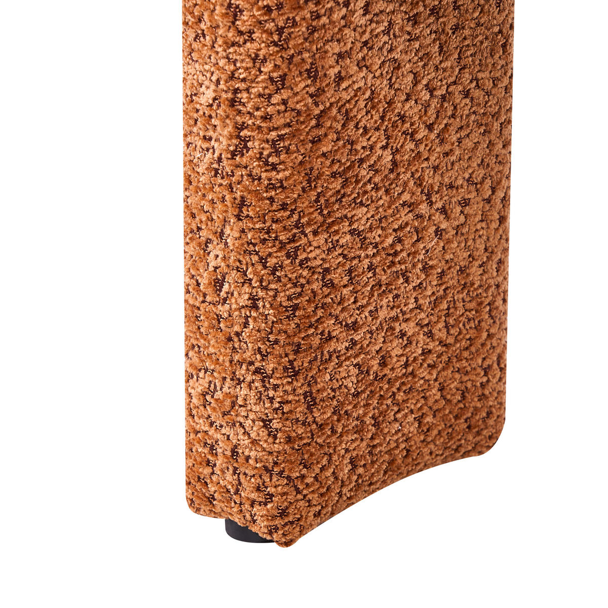 SESSEL Chenillegewebe Orange Burea - Orange, Holzwerkstoff/Textil (80/74/70cm) - Beliani