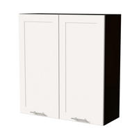 HÄNGESCHRANK Oslo W4/90 Schwarz / Weiß Matt 90 / 32,5 / 96cm - Schwarz/Weiß, Holz/Holzwerkstoff (90/96/32.5cm) - Feldmann-Wohnen