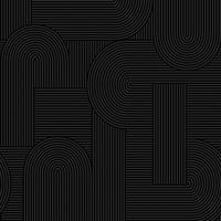 VLIESTAPETE Mindful Living - Schwarz, Papier/Kunststoff (52/1000cm) - Sublime