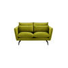 ZWEISITZER-SOFA Layla-Velluto 9 - Olivgrün, Holz/Textil (171/95/98cm)