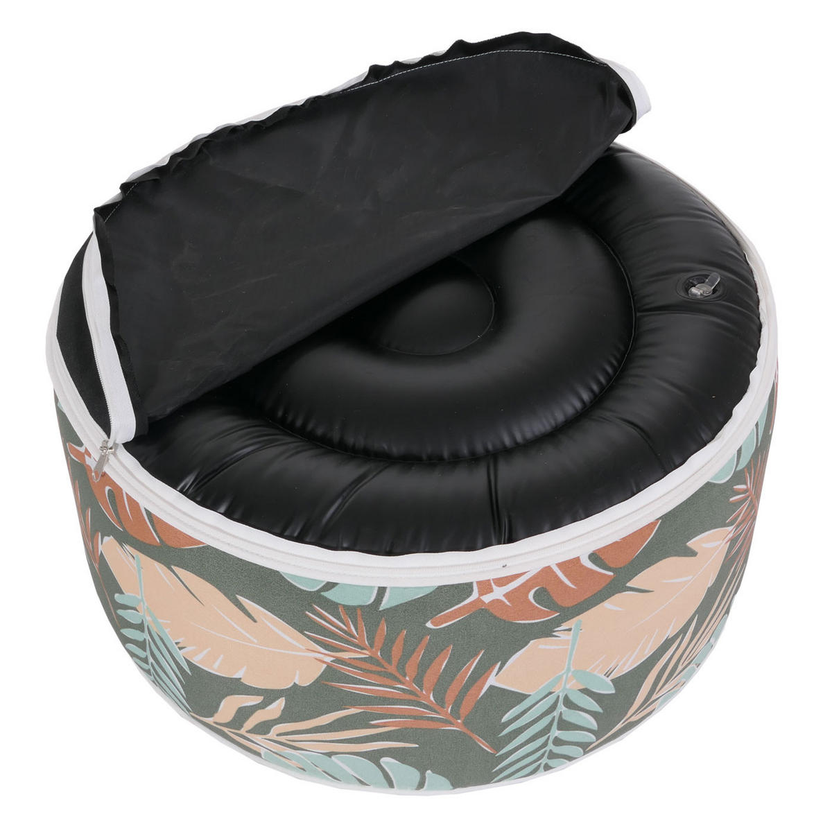 SITZHOCKER Mehrfarbig - Multicolor, Textil (55/29/55cm) - MCW