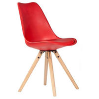 STUHL, 54x48x83cm - Rot, Holz (54/83/48cm) - Wanderlust