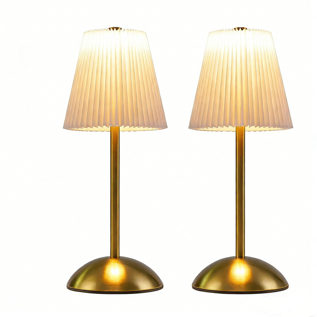 LED TISCHLAMPE Radiune 11.5/11.5/30 - Weiß, Metall (11.5/11.5/30cm) - ZMH