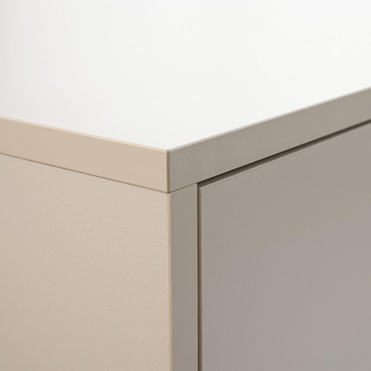 KONSOLENTISCH Giana mit 2 Schubladen, 137 cm, Beige Sand - Sandfarben/Beige, Holzwerkstoff (37/137/83cm) - Beautysofa